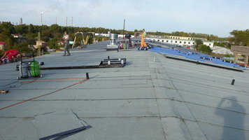Remont i ocieplenie dachu i hali przemysłowej